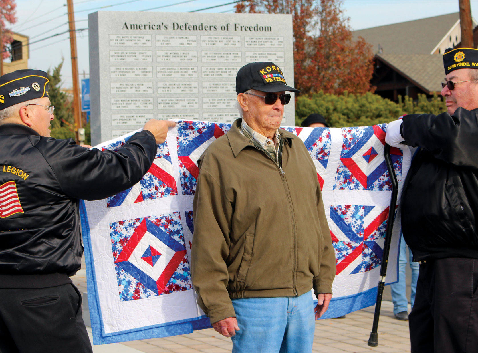 Distinguished service honored